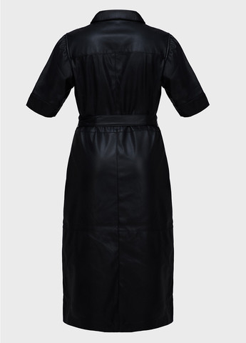 Черное кэжуал платье рубашка Mexx однотонное