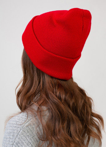 Високоякісна, м'яка, тепла зимова жіноча шапка без підкладки 330038 Merlini (242216322)