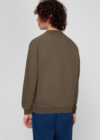 Хакі світшот Pepe Jeans логотип вишивка (260947555)