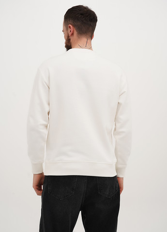 Молочний світшот Boggi Milano однотонний (322953748)