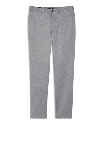 Серые кэжуал демисезонные зауженные брюки C&A