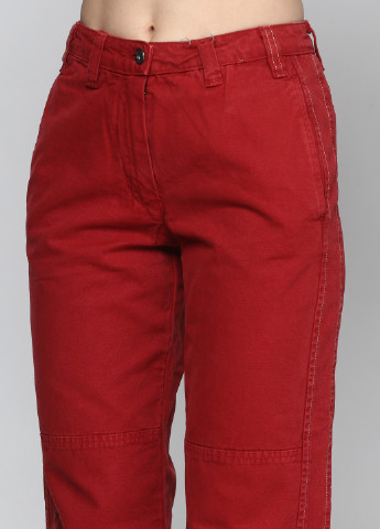 Красные кэжуал демисезонные брюки Murphy & Nye
