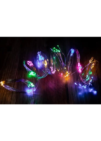 Гірлянда з адаптером 180LED, 1.8м, 10.8W Водоспад Color (102979) BPNY (254593137)