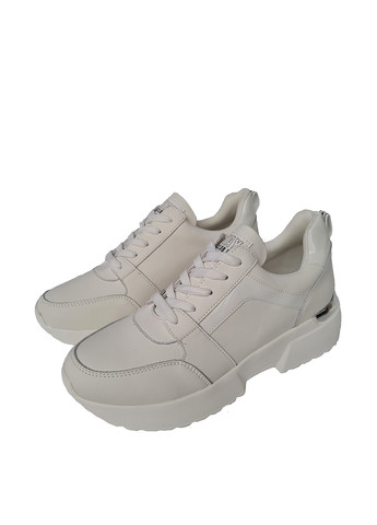 Белые демисезонные кроссовки Yimeili