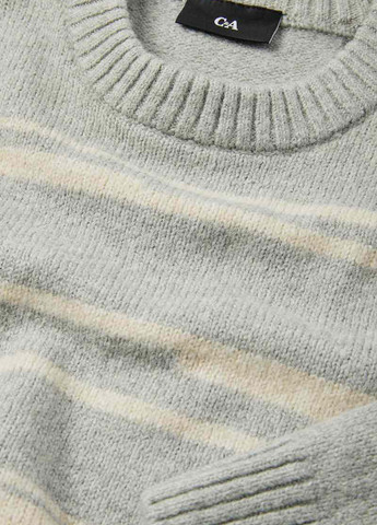 Серо-бежевый демисезонный джемпер джемпер C&A