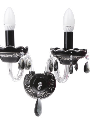 Бра настінне накладне у спальню кришталеве свічка класичне BCL-274W/2 E14 Brille (253894322)