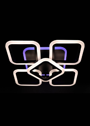 Люстра стельова LED з пультом A2400 / 4 + 1S-RGB-bk Чорний 11х41х55 см. Handmade (234538066)