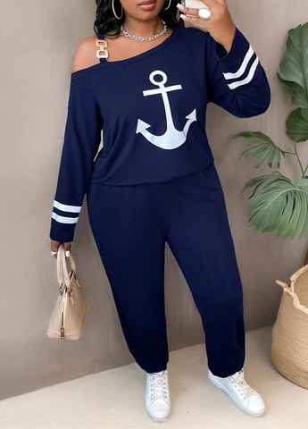 Костюм (лонгслів, штани) SHEIN (367747879)