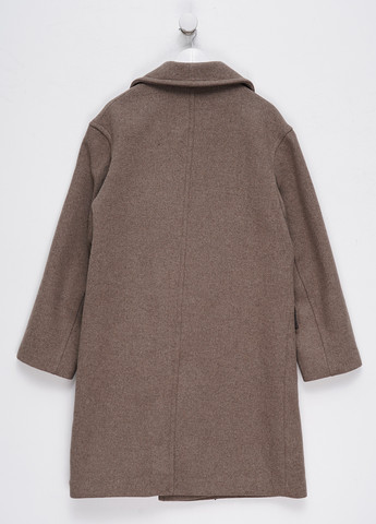Сіро-коричневе демісезонне Пальто двобортне H&M