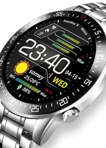 Умные часы SMART TERMINATOR PRO SILVER спортивные, умные UWatch (253012898)