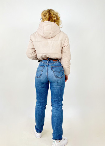 Світло-бежева демісезонна куртка Boohoo