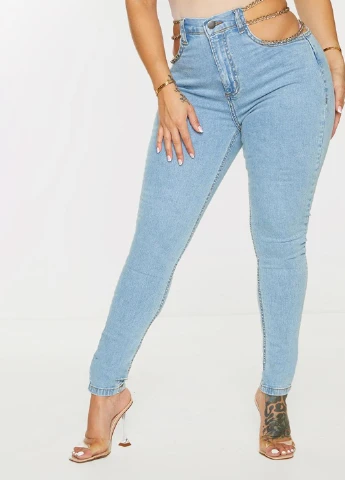 Джинсы PrettyLittleThing - (254948045)