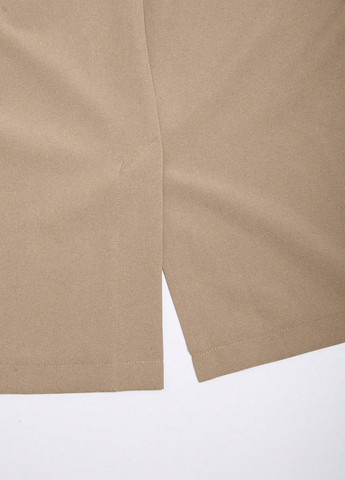 Бежевый женский жакет SHEIN однотонный - демисезонный