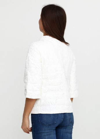 Белая демисезонная куртка Ermellino