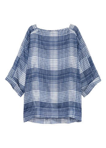 Светло-синяя летняя блуза H&M