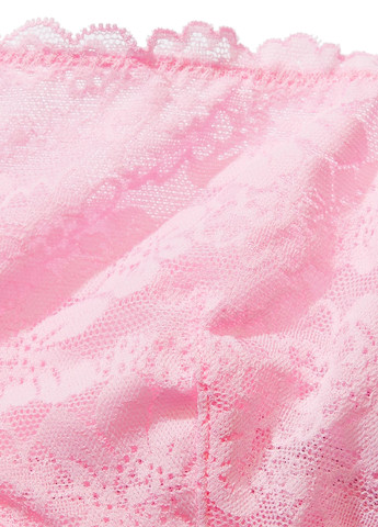 Розовый демисезонный комплект (бюстгальтер, трусики) Victoria's Secret