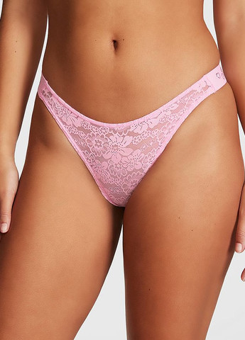 Розовый демисезонный комплект (бюстгальтер, трусики) Victoria's Secret