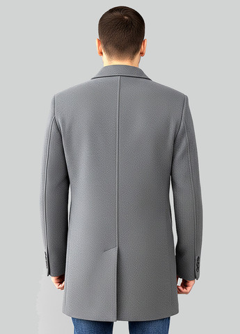 Сіре демісезонне Пальто однобортне Sun's House