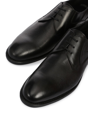 Черные классические туфли NAVI на шнурках