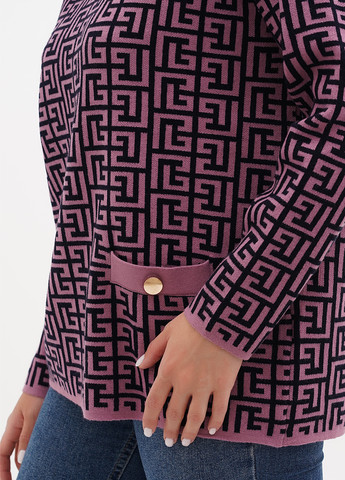 Ліловий демісезонний светр Kiss Me