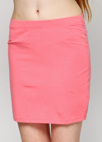 Розовая кэжуал однотонная юбка Cache Cache мини