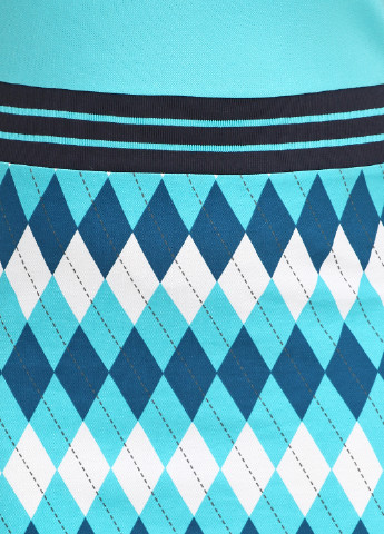 Блакитна спортивна сукня Golfjunkie з геометричним візерунком