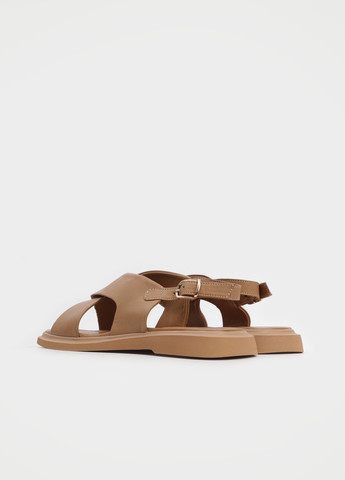 Оранжевые босоножки Respect с ремешком