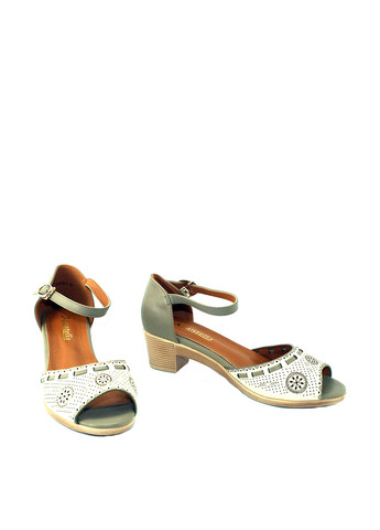 Хаки босоножки No Brand с ремешком