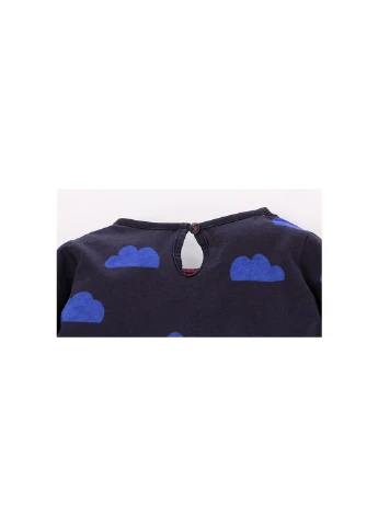 Синее платье для девочки единороги на радуге Little Maven (232374164)