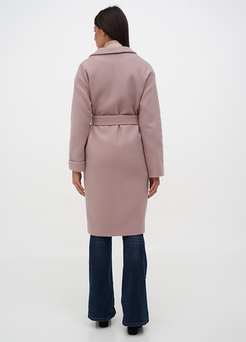 Розовое демисезонное Пальто однобортное Ruta-S