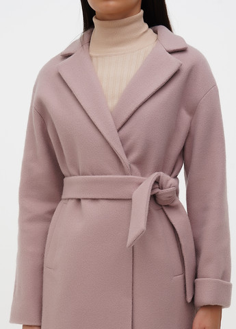 Розовое демисезонное Пальто однобортное Ruta-S