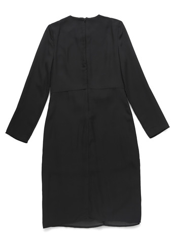 Чорна кежуал сукня футляр Kiomi однотонна