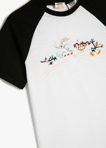 Біла літня футболка KOTON