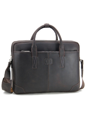 Сумка шкіряна для ноутбука 15,6 ", MackBook 16' 717 CBR коричнева Tom Stone (239785441)