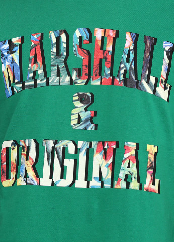 Зелена футболка Marshall