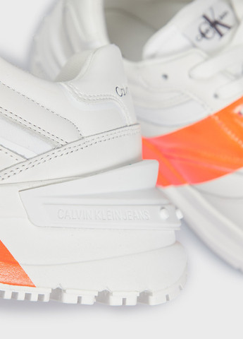 Белые всесезонные кроссовки Calvin Klein Jeans