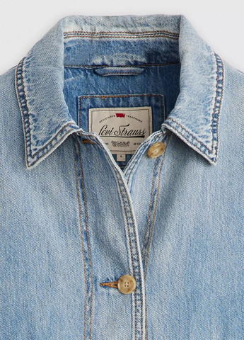 Блакитна демісезонна куртка Levi's