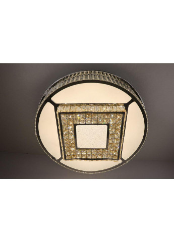 Люстра потолочная хрустальная LED с пультом C3132/800 Хром 19х72х72 см. Sunnysky (253122253)