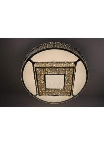 Люстра потолочная хрустальная LED с пультом C3132/800 Хром 19х72х72 см. Sunnysky (253122253)