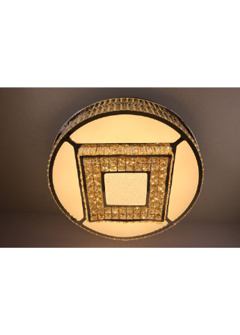 Люстра потолочная хрустальная LED с пультом C3132/800 Хром 19х72х72 см. Sunnysky (253122253)