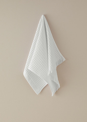 English Home полотенце, 50х80 см однотонный белый производство - Турция