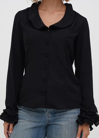 Чорна блуза Sassofono