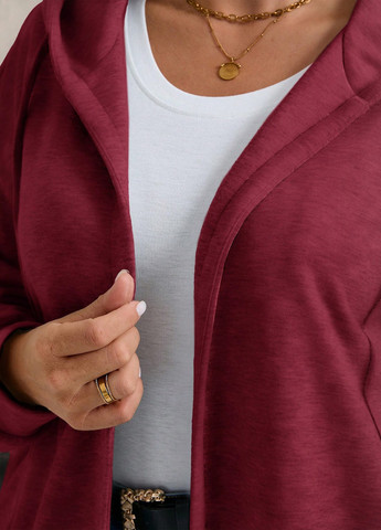 Бордове демісезонне Пальто SHEIN