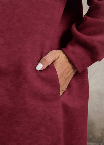 Бордове демісезонне Пальто SHEIN