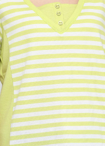 Кислотно-зеленая летняя футболка Long Island