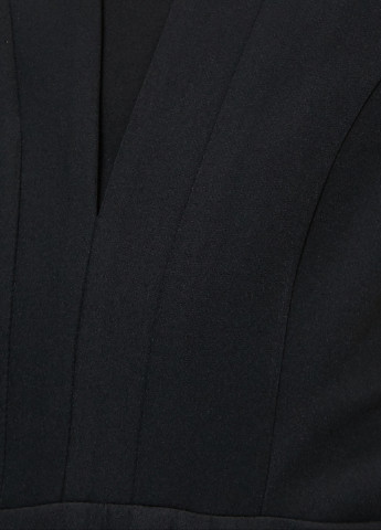 Черное кэжуал платье плиссированное, клеш KOTON