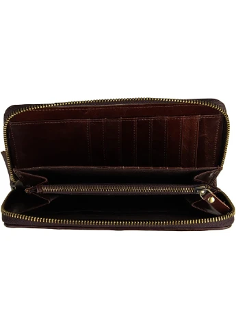 Женский кожаный кошелек 20х10 см Vintage (229460280)