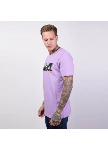 Сиреневая футболка moss ss-19 854 сиреневый Power