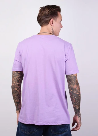 Сиреневая футболка moss ss-19 854 сиреневый Power