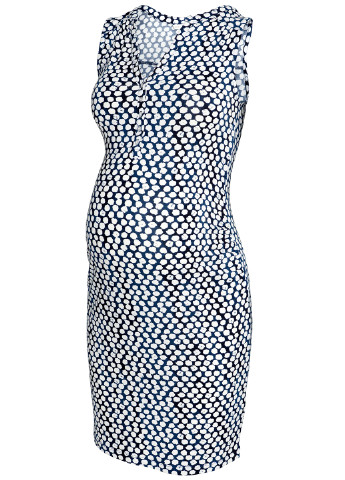 Комбинированное кэжуал платье для беременных короткое H&M